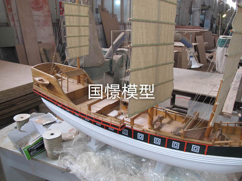 白朗县船舶模型