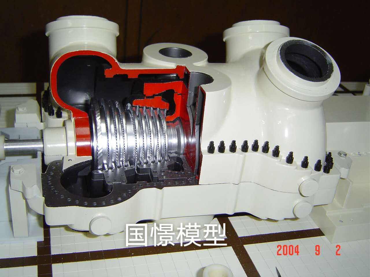 白朗县机械模型