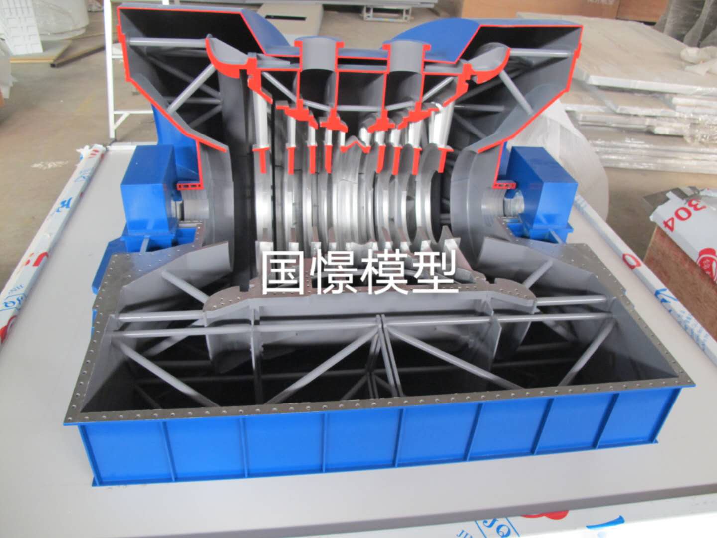 白朗县机械模型