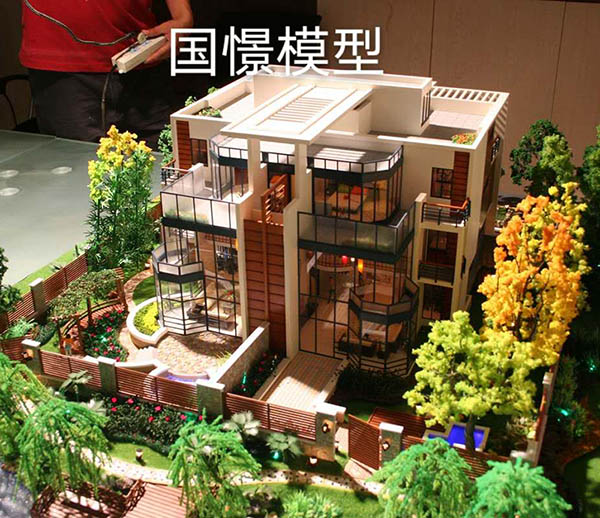 白朗县建筑模型