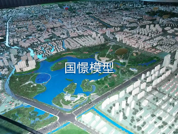 白朗县建筑模型