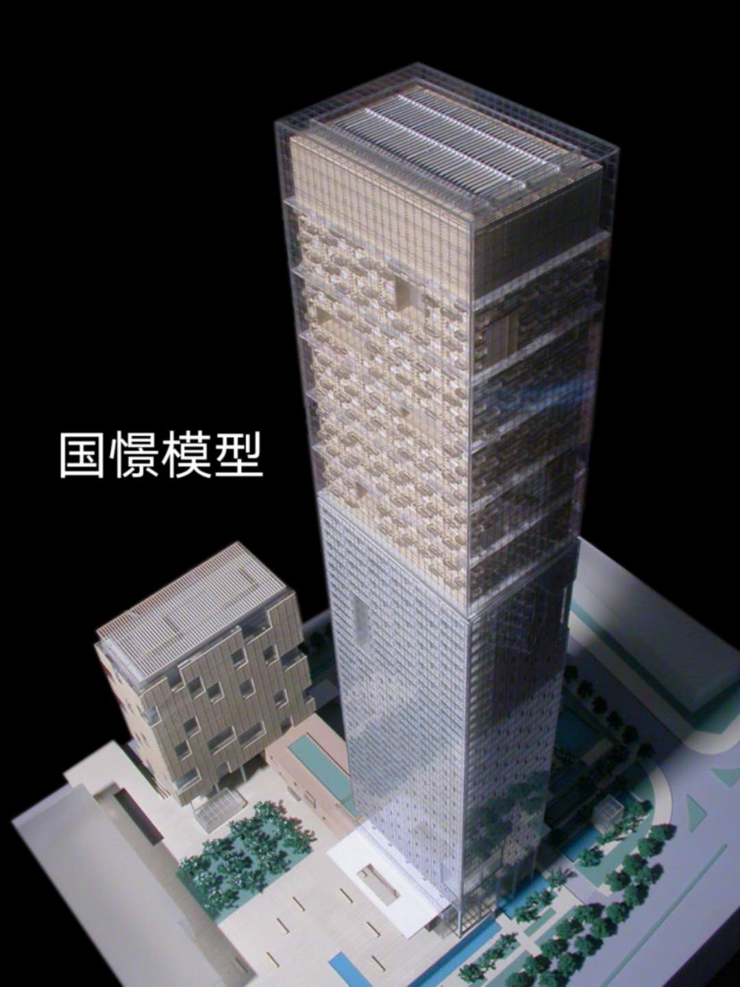 白朗县建筑模型