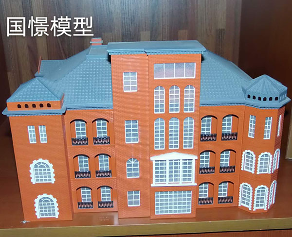 白朗县建筑模型