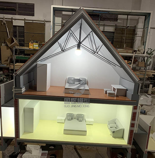 白朗县建筑模型