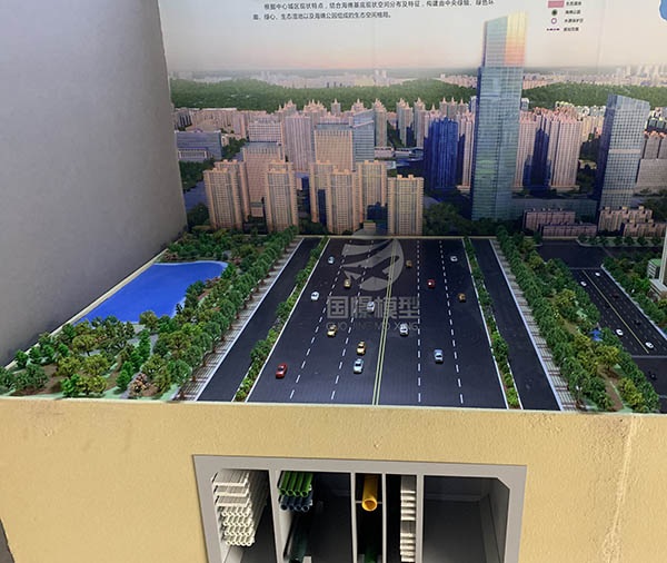 白朗县建筑模型