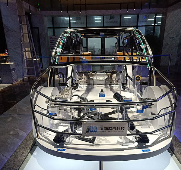 白朗县透明车模型