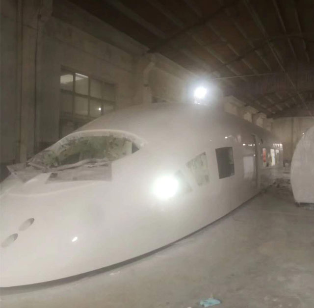 白朗县高铁模型