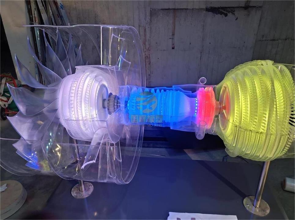 白朗县飞机发动机模型